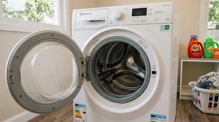 Washer drum after OdorCrush